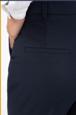 شلوار پارچه ای راسته بزیاق کمر ساده کد SP001 - Image 7