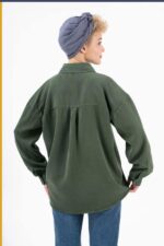 شومیز سیلک پایین هلال کد Ts003