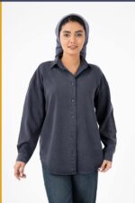 شومیز سیلک پایین هلال کد Ts003