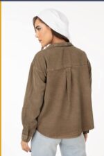 شومیز سیلک پایین هلال قد 65 کد TS003 - Image 26